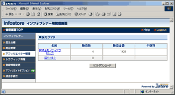 �Ǘ���ʂ̃A�t�B���G�C�^�[�Ǘ��C���[�W